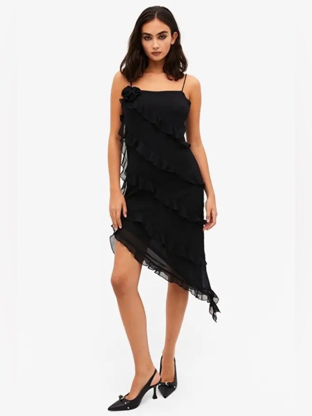 Monki asimetris dress